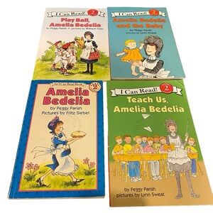 Amelia Bedelia Level 2 “I Can Read” 4 Book Bundle